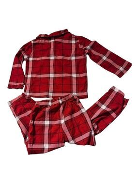 Children’s INISEX plaid Pajama set  -size 2T